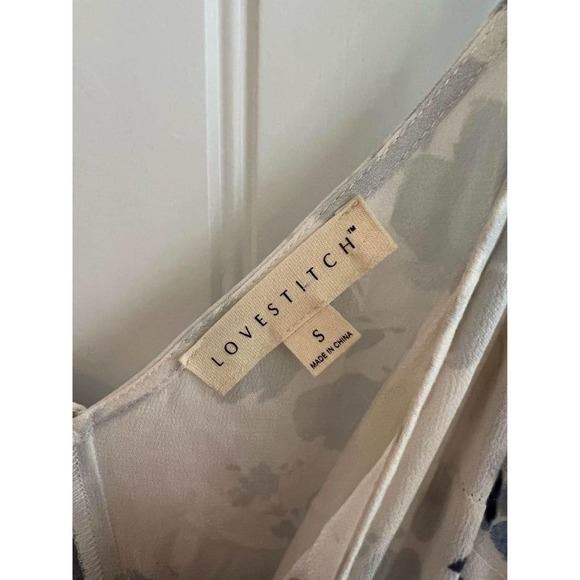 Lovestitch Floral‎ Wrap Dress Size Small - Picture 3 of 3